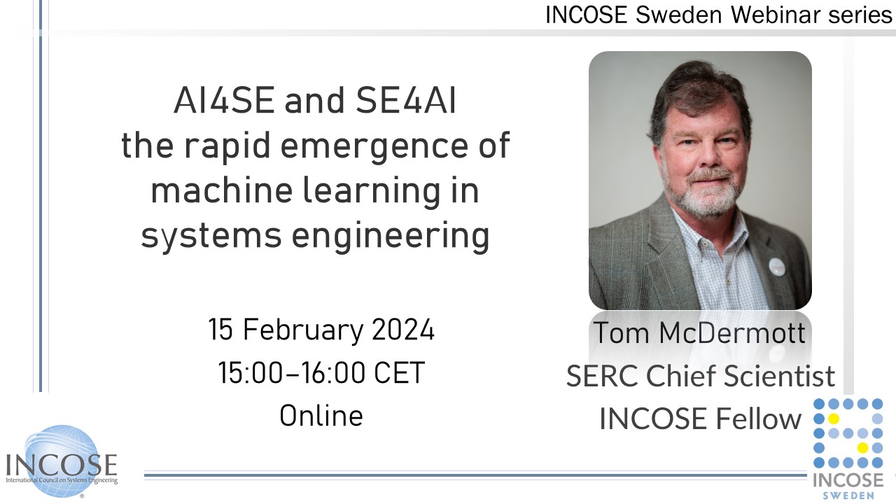 image: AI4SE and SE4AI, the rapid emergence of machine learning in systems engineering